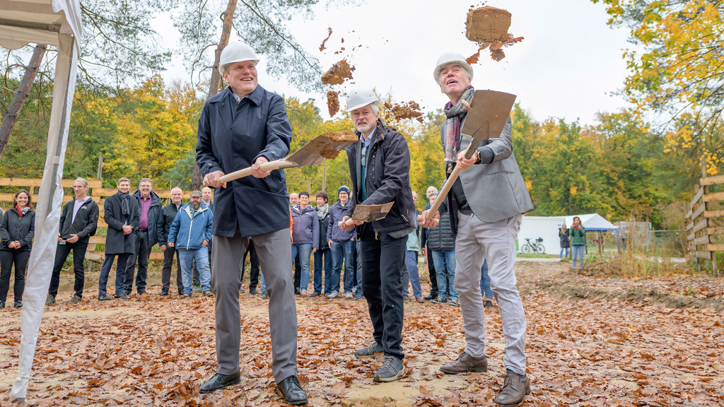 Spatenstich ALS-Labor